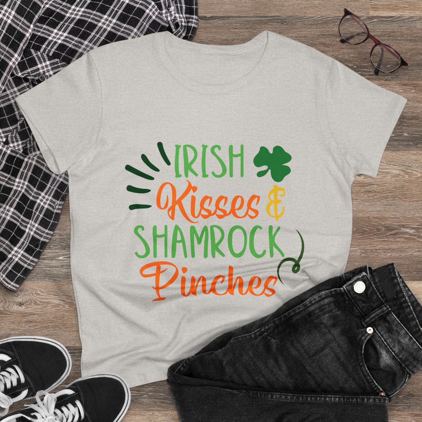 Irish Kisses St. Patrick's Day Women's Tee