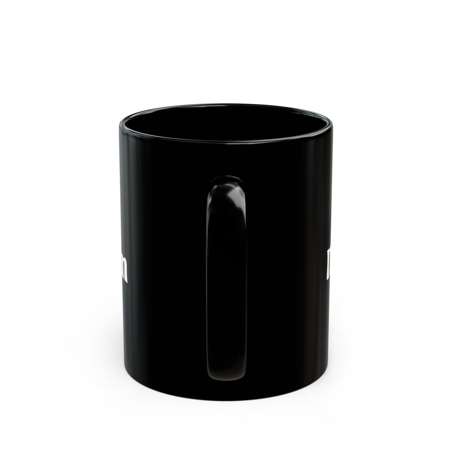 #1 Mom Black Mug — Funny Mother's Day Coffee Cup (11oz & 15oz)