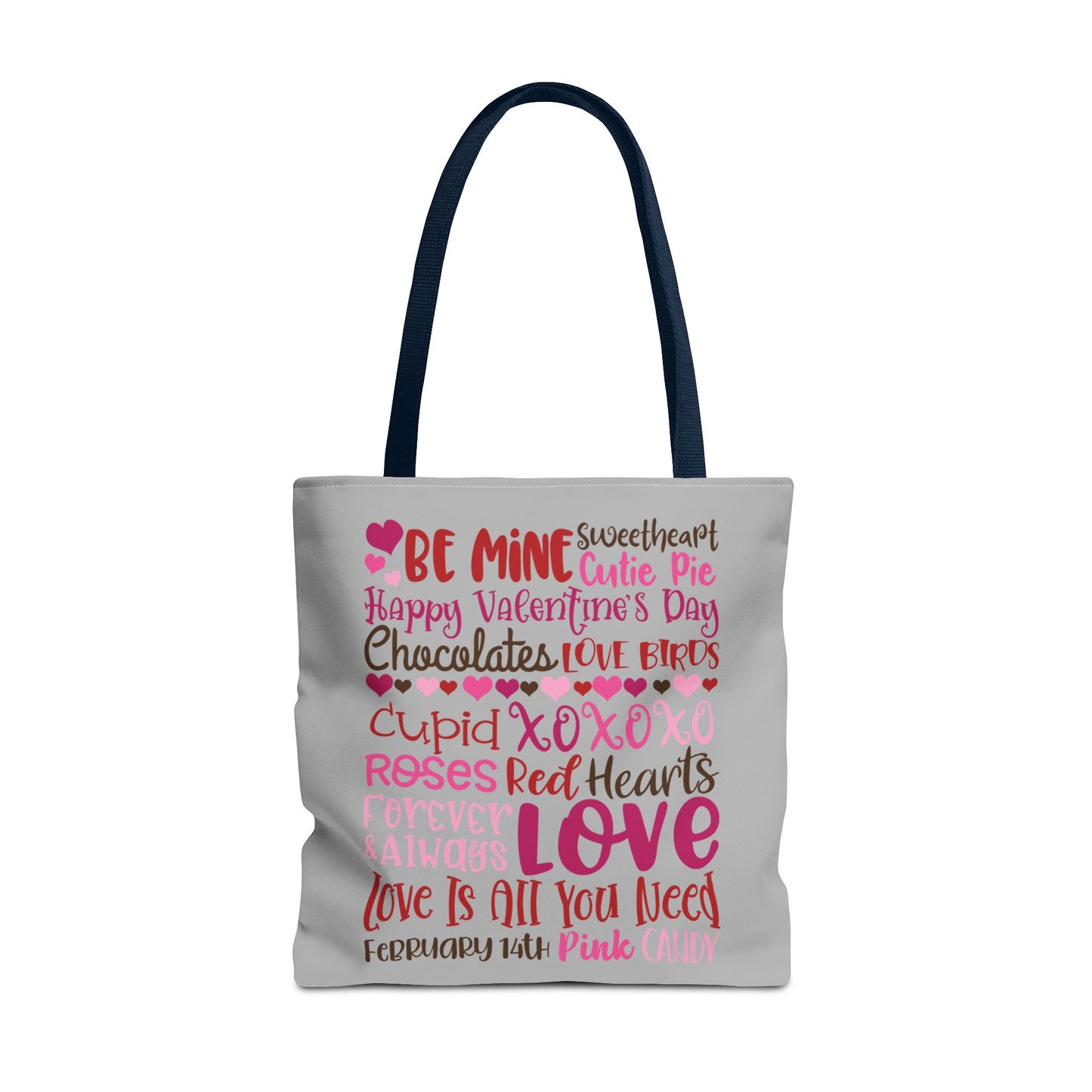 Valentine’s Day Love Words Tote Bag