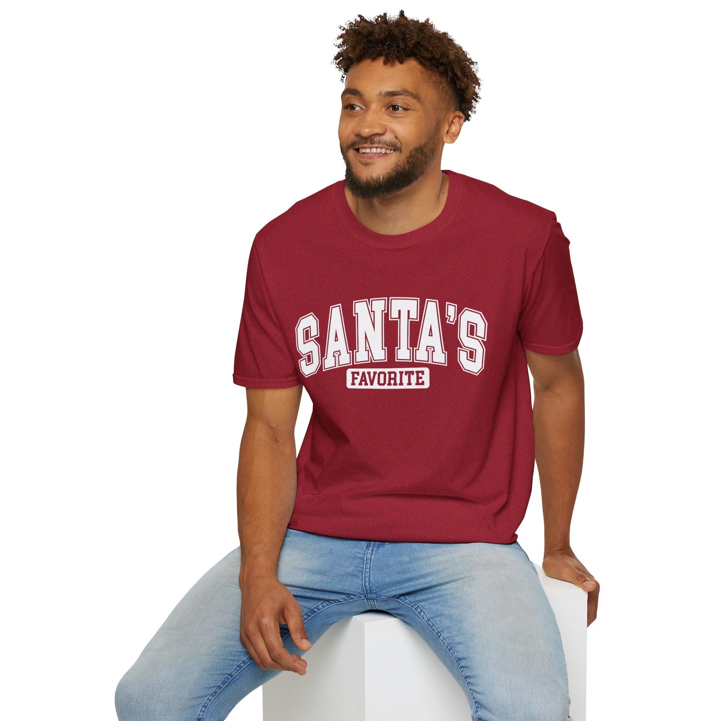 Santa's Favorite T-Shirt — Funny Christmas Holiday Tee