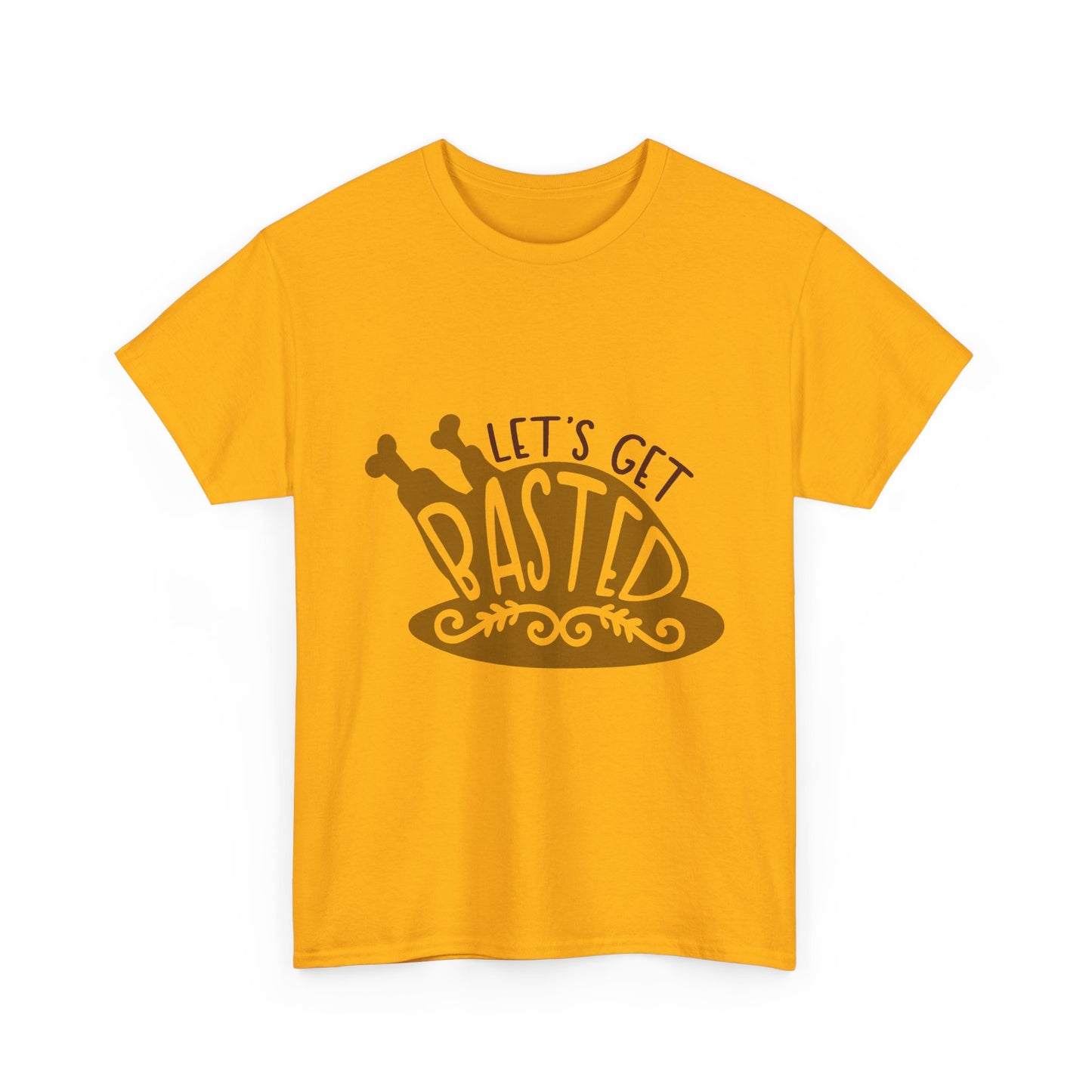 Funny Family Thanksgiving Tee, Let's Get Basted, Thanksgiving Puns Shirt, Turkey Day Top