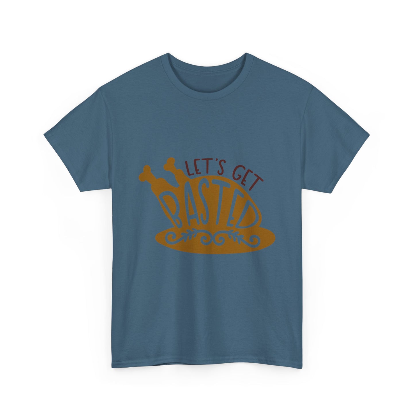 Funny Family Thanksgiving Tee, Let's Get Basted, Thanksgiving Puns Shirt, Turkey Day Top