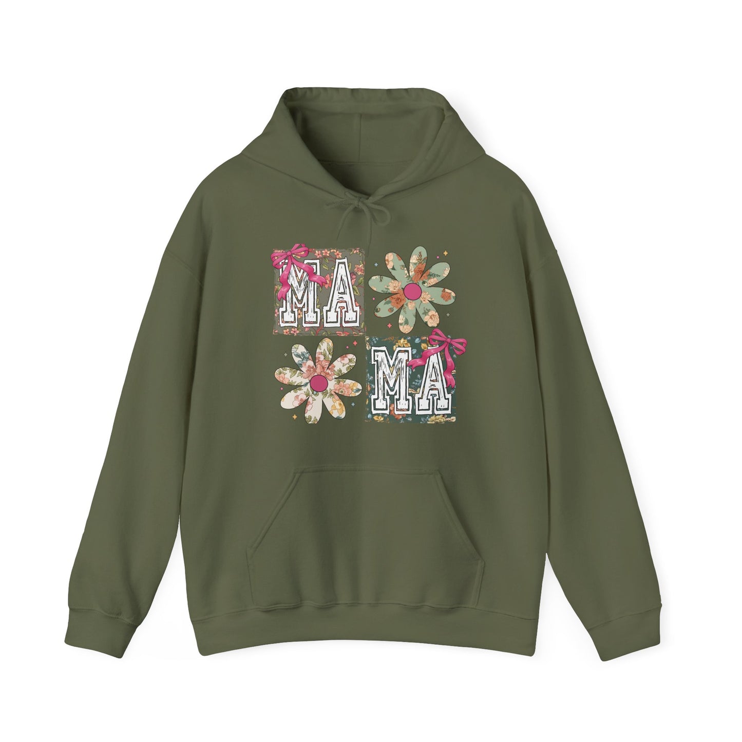Floral 'Mama' Sweatshirt - Cozy Hoodie for Moms for Mother's Day