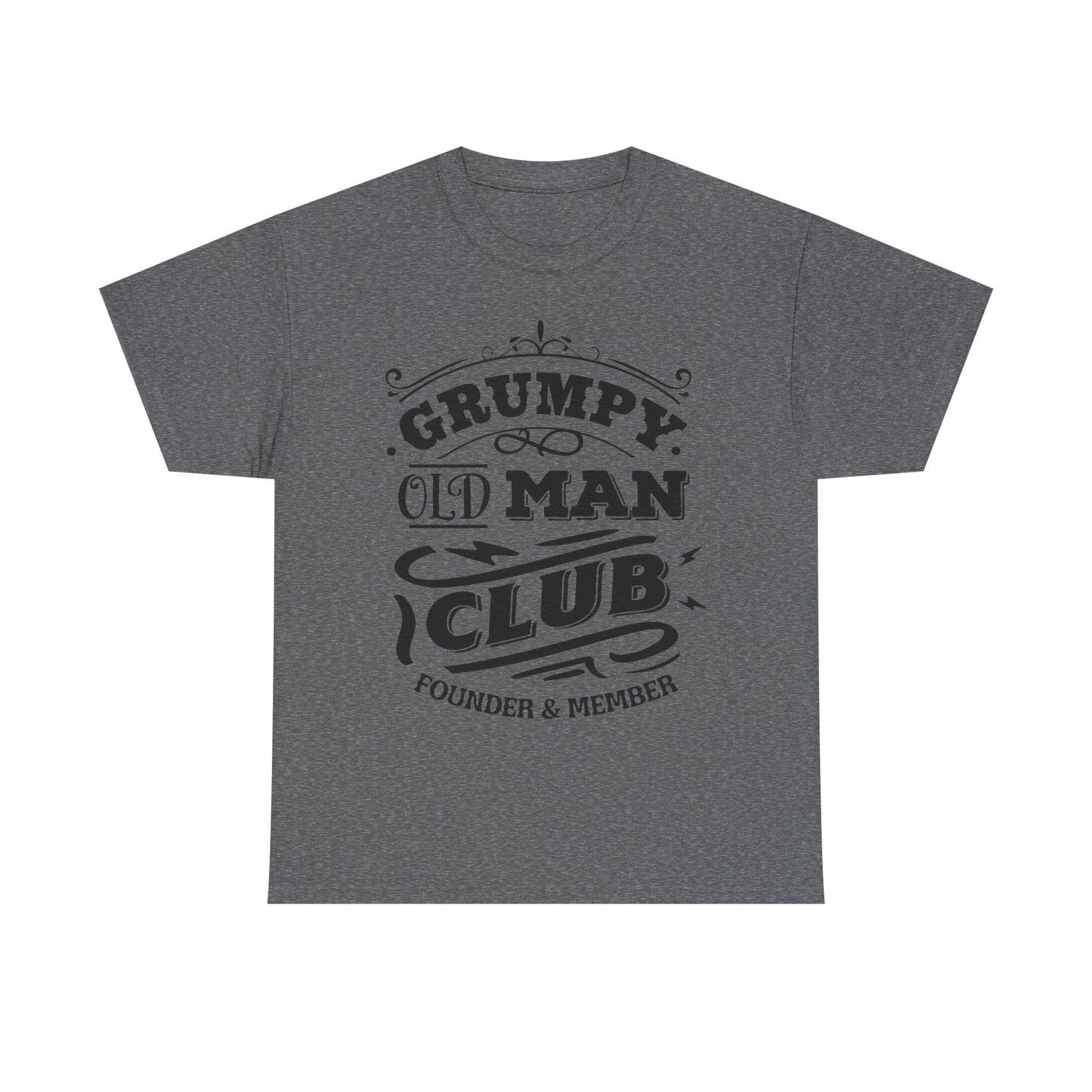 Grumpy Old Man Club Classic Unisex Heavy Cotton Tee for Dads
