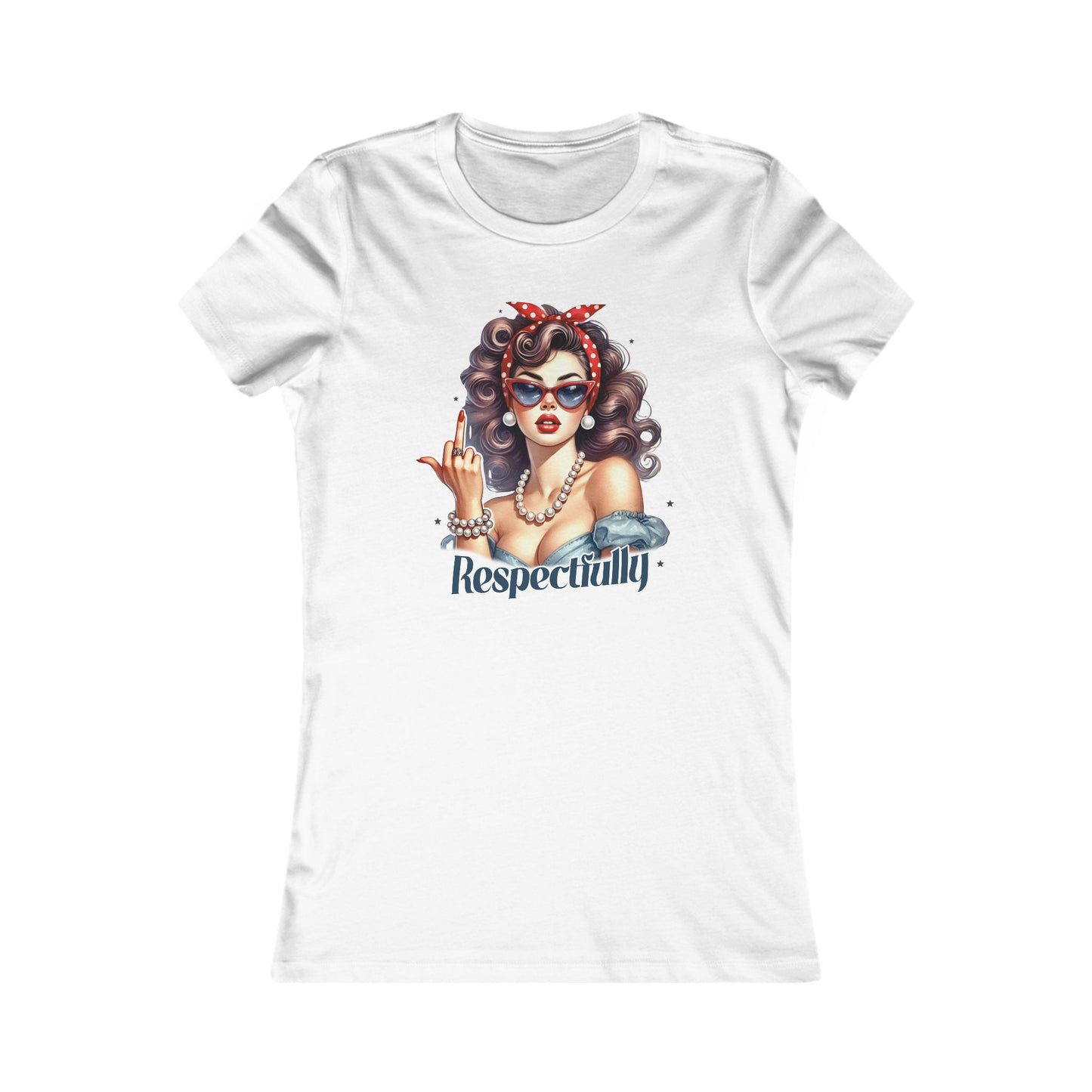 Respectfully Graphic Tee for Confident Women, Perfect Gift for Mother's Day