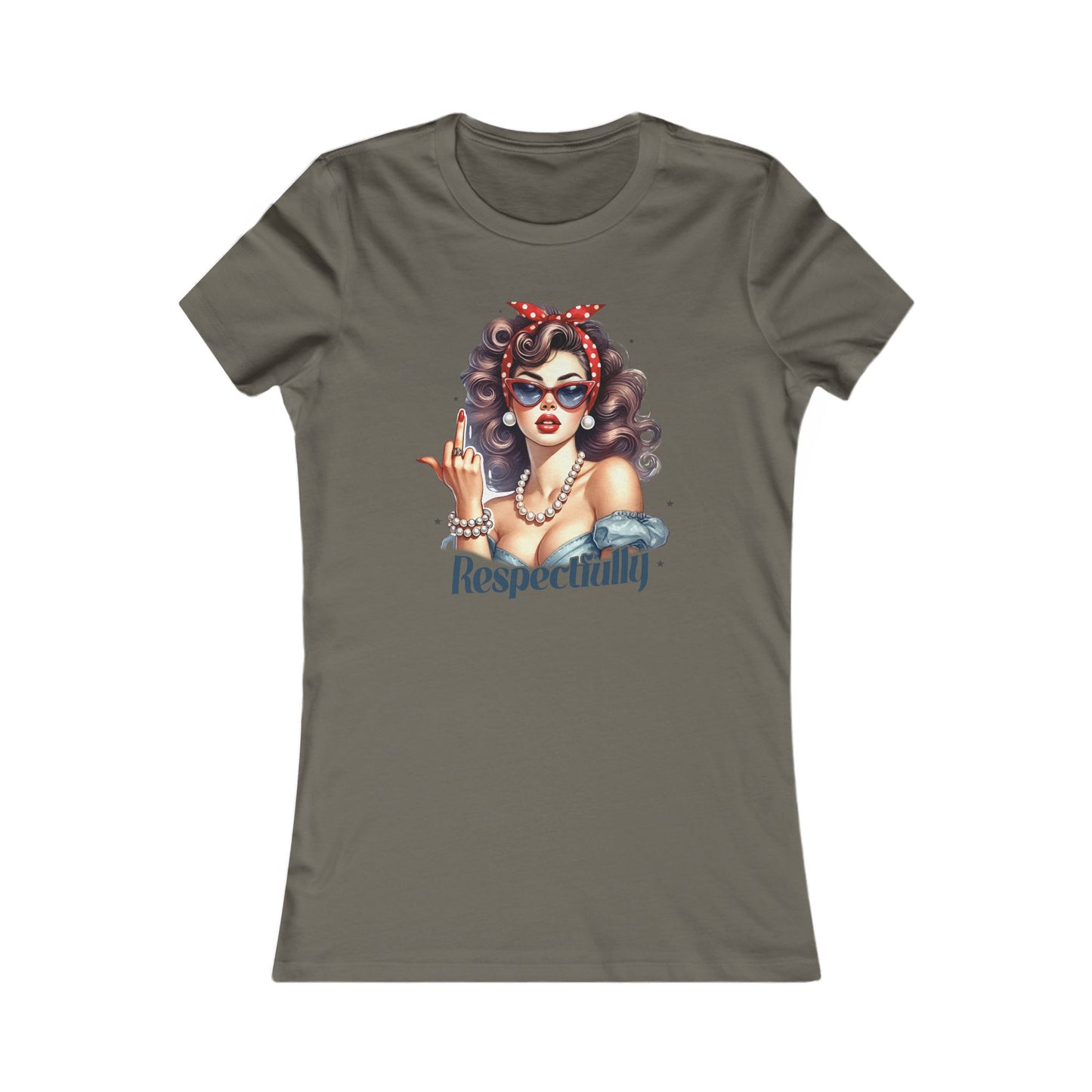Respectfully Graphic Tee for Confident Women, Perfect Gift for Mother's Day