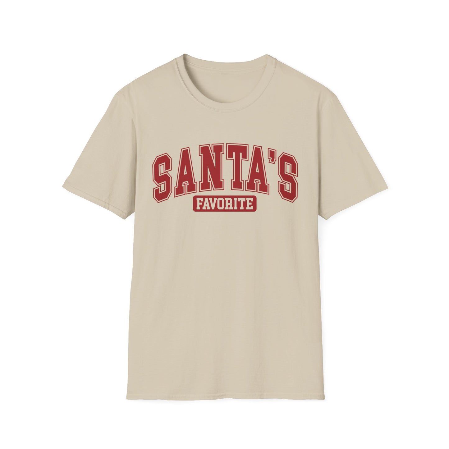 Santa's Favorite T-Shirt — Funny Christmas Holiday Tee