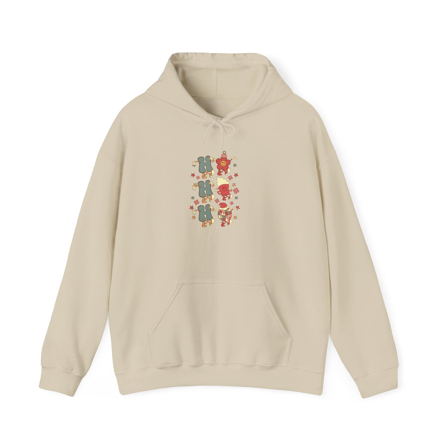 Hoodie - Cute Gingerbread Family Christmas Graphic