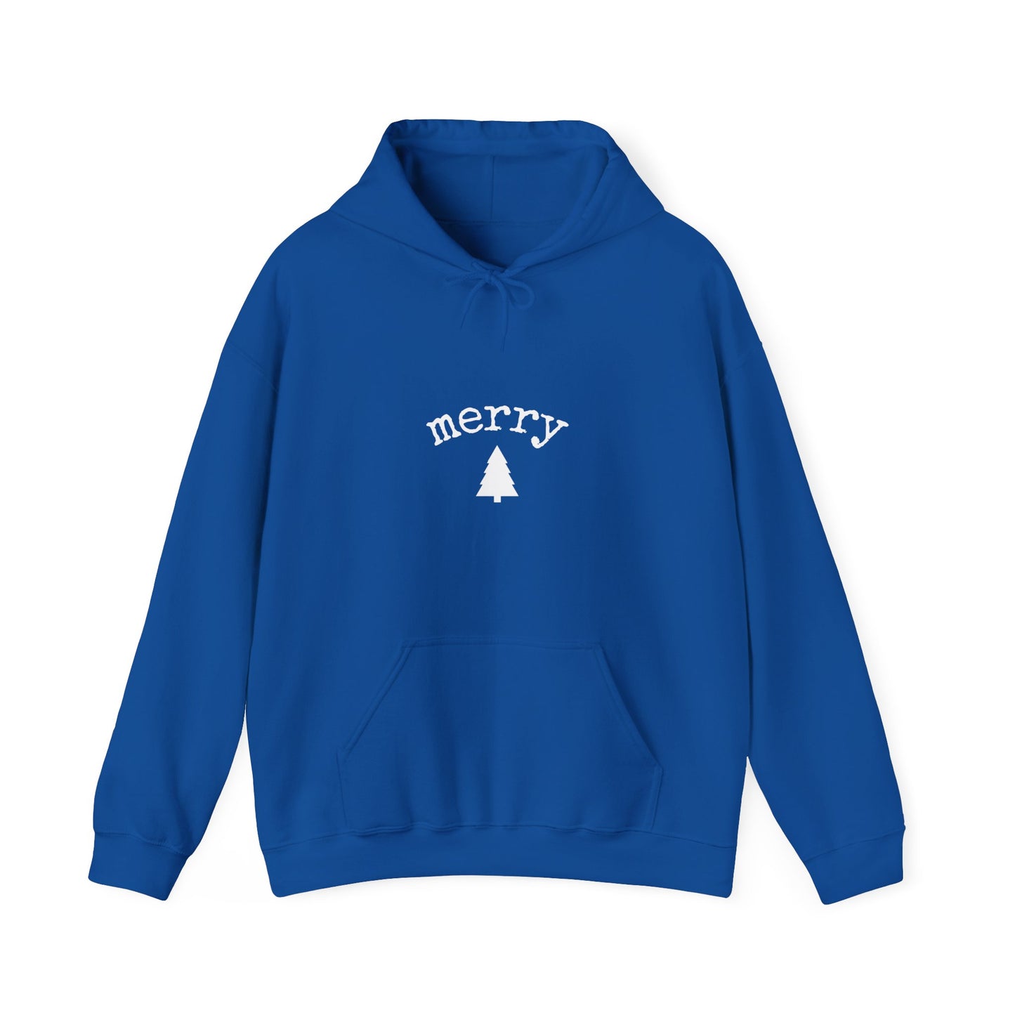 Cute "Merry Christmas Tree" Hoodie — Festive Holiday Sweatshirt