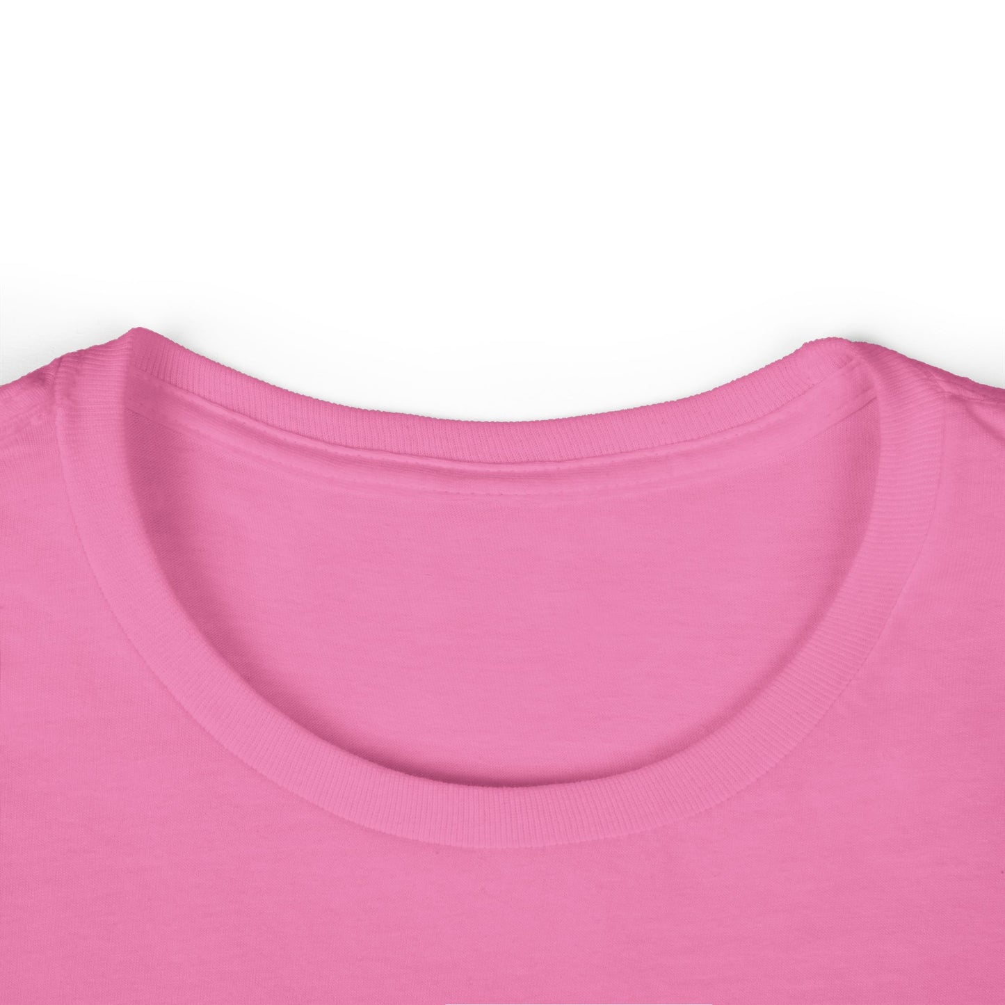 Bunny Kisses and Easter Wishes Women's Softstyle T-shirt, Cute Pastel Tee for Easter Celebrations, Perfect Gift for Her