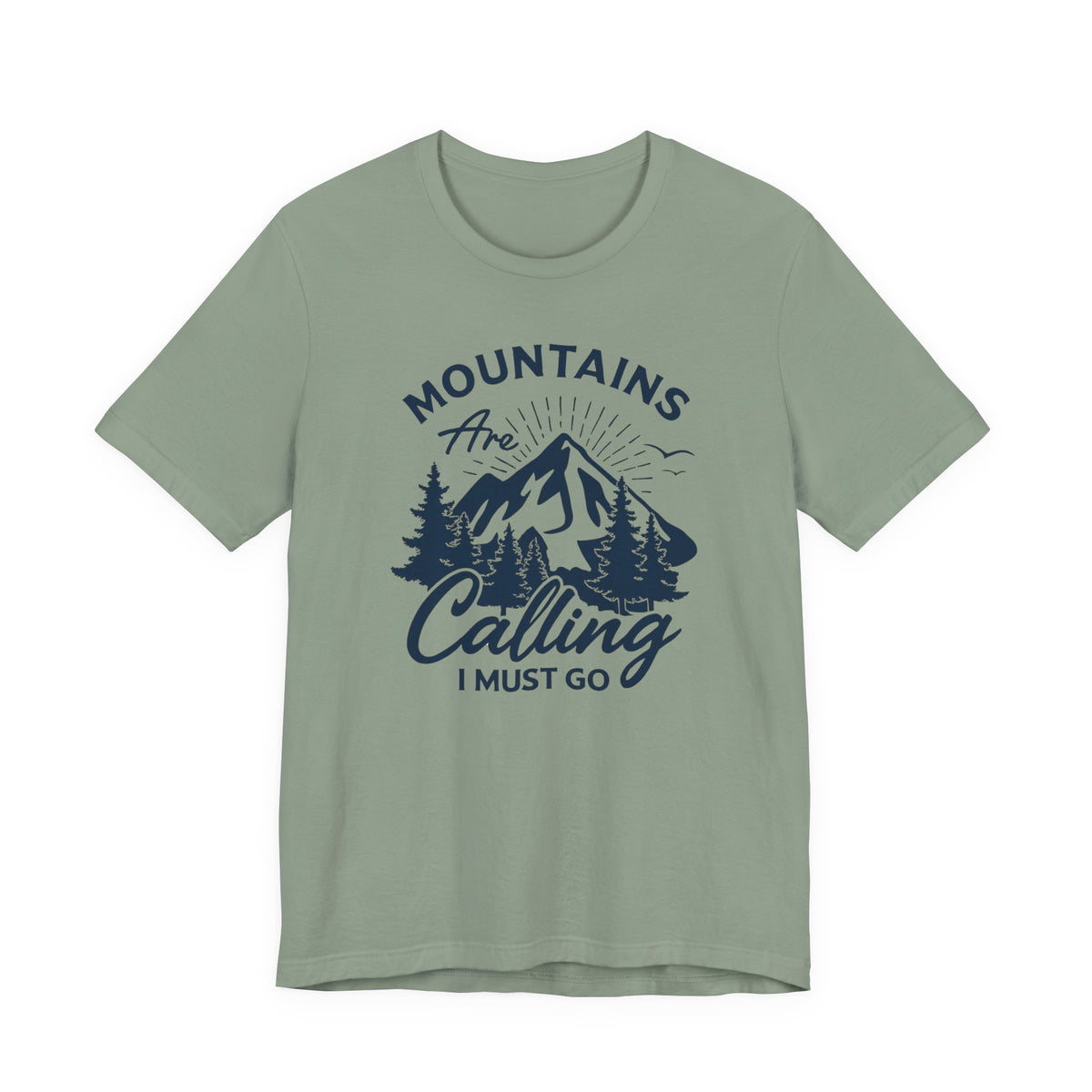 Mountains Are Calling T‑Shirt — Outdoor Adventure Graphic Tee