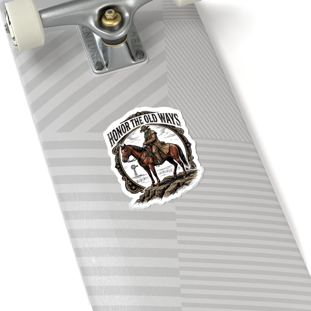 Honor the Old Ways Kiss-Cut Sticker | Western Cowboy, Vintage Americana