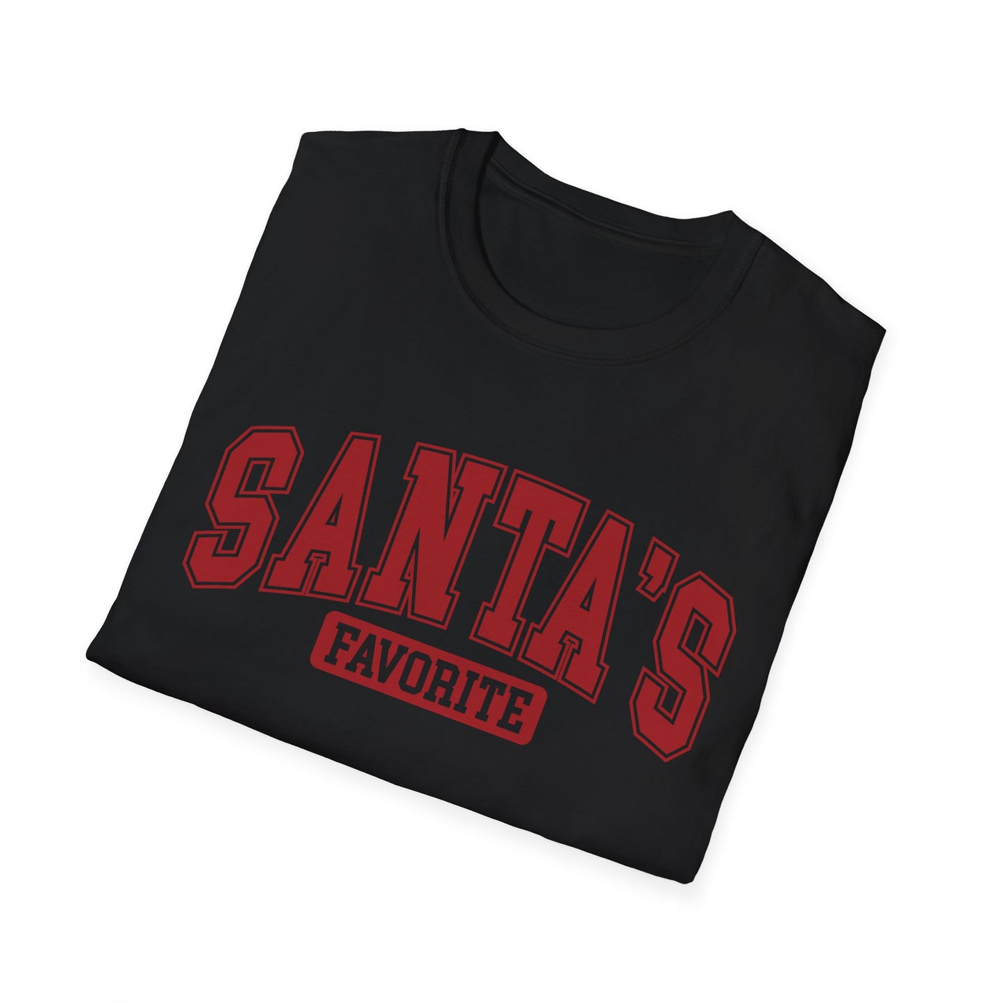 Santa's Favorite T-Shirt — Funny Christmas Holiday Tee