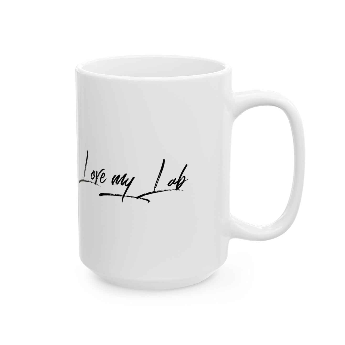 Lab Love Ceramic Mug (11oz, 15oz)