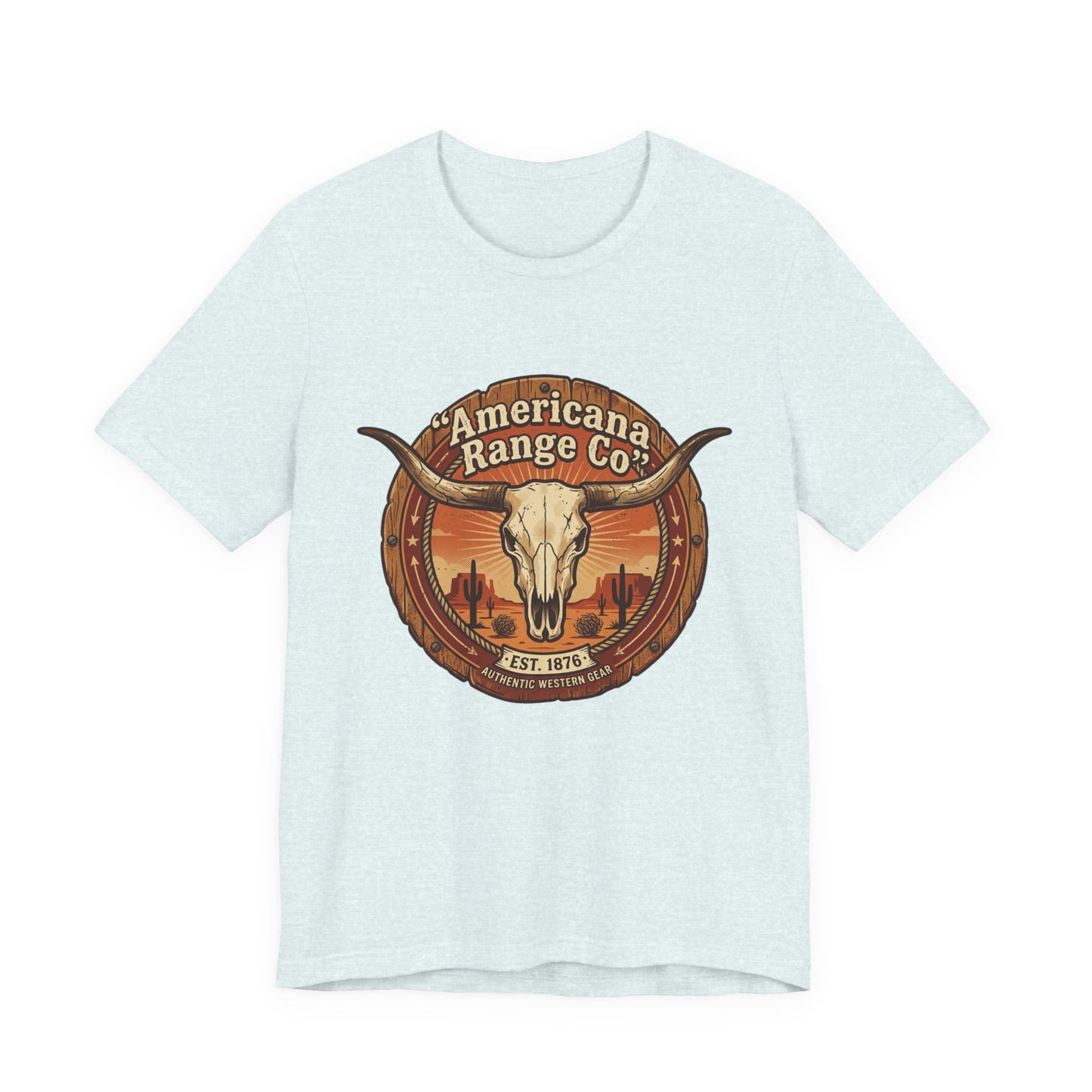 Americana Range Co Skull Tee | Western Vintage, Frontier Rodeo