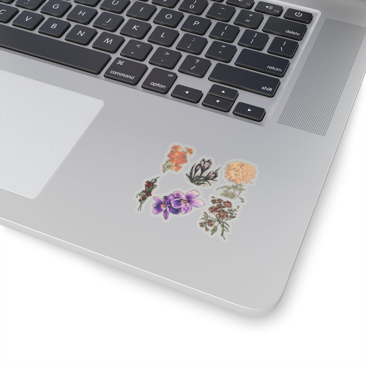 Vintage Flowers Kiss-Cut Stickers