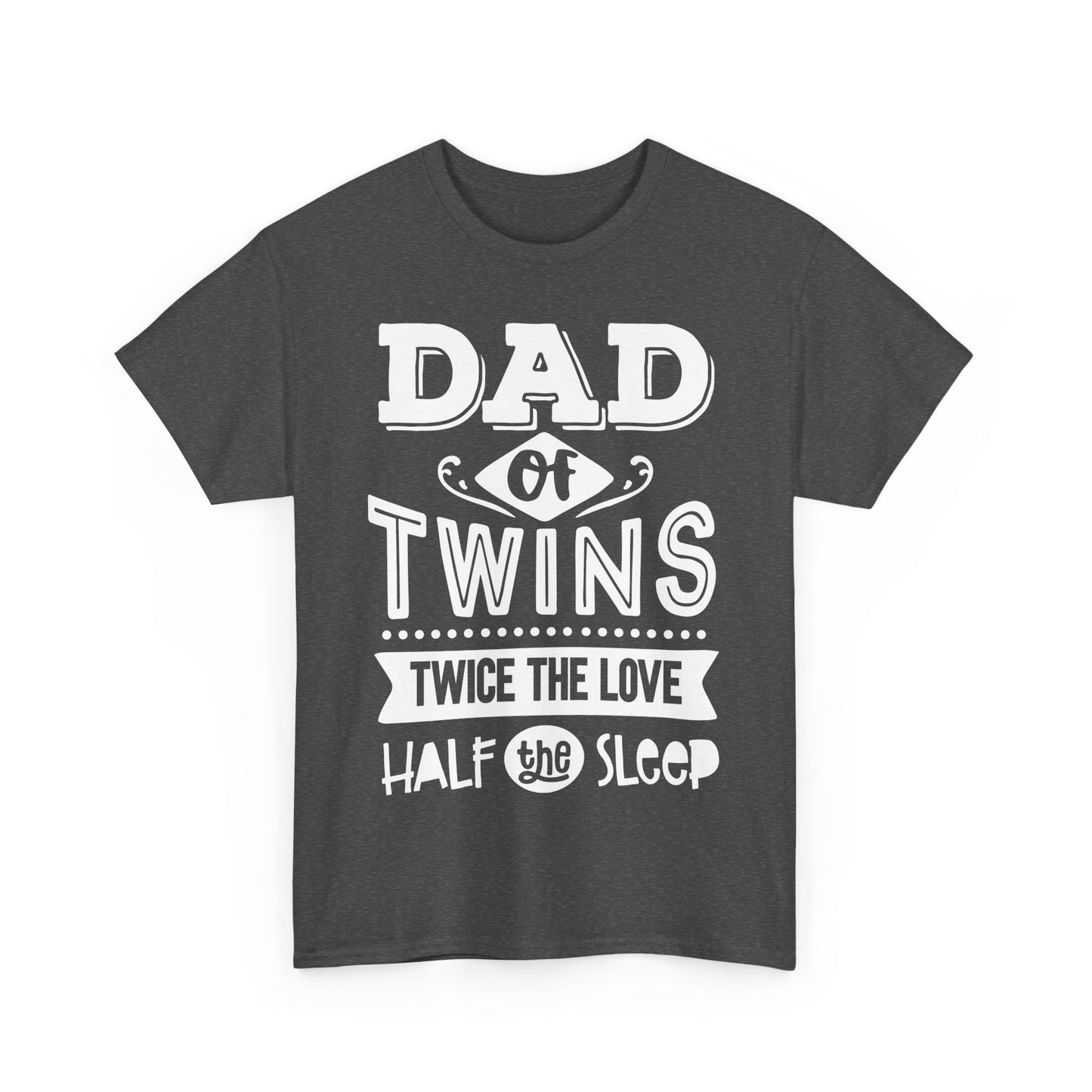 Dad of Twins T-Shirt for Dad for Father's Day