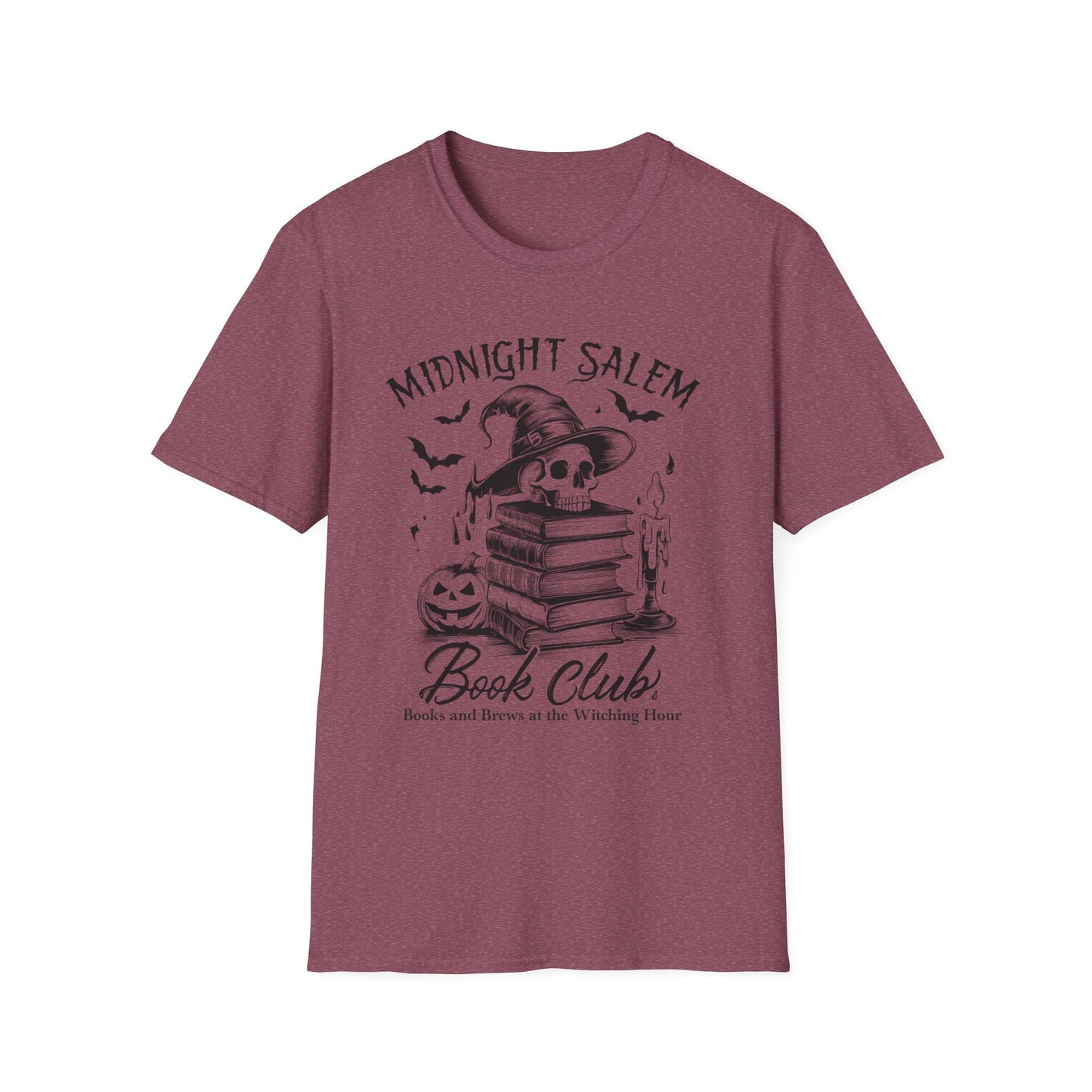 Midnight Salem Book Club Women's Softstyle T-Shirt
