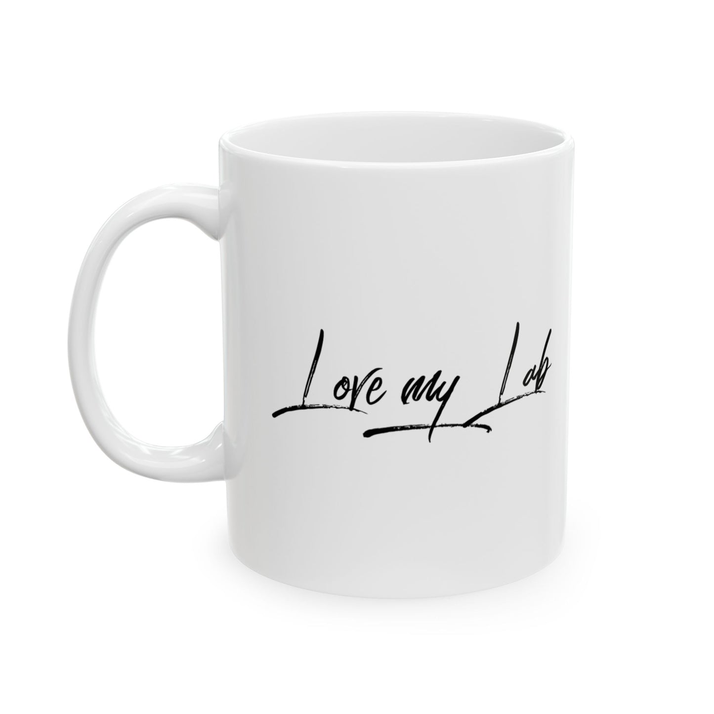 Lab Love Ceramic Mug (11oz, 15oz)