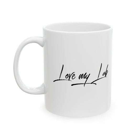 Lab Love Ceramic Mug (11oz, 15oz)