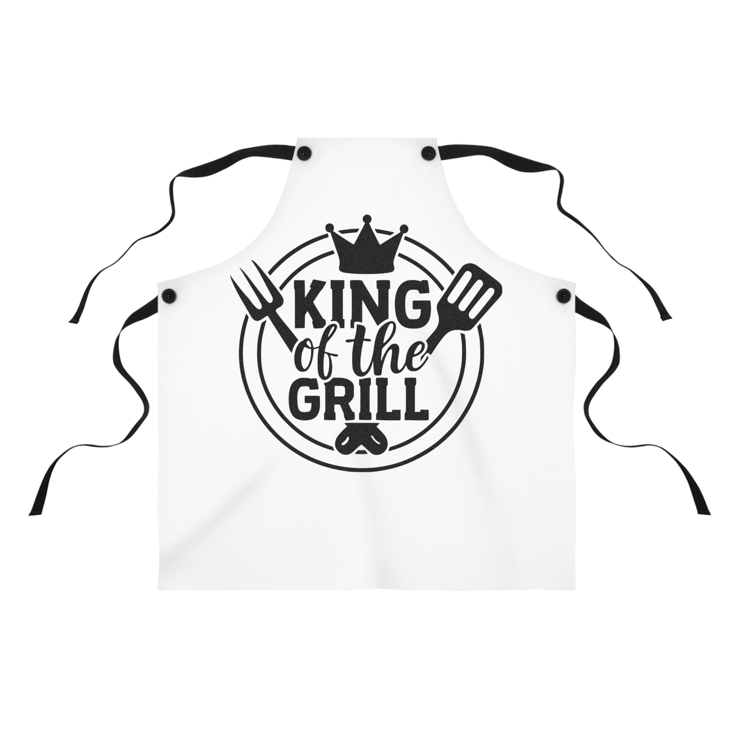 King of the Grill Apron for Dad - Perfect Father's Day BBQ Gift