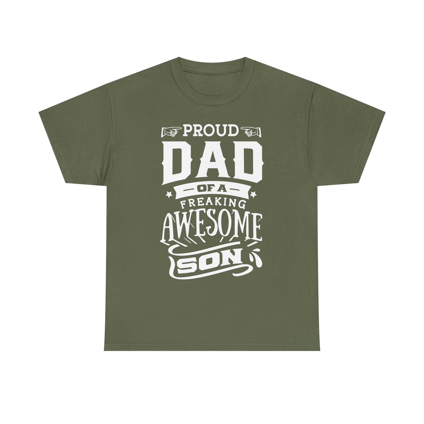 Proud Dad of an Awesome Son T-Shirt for Dad for Father's Day