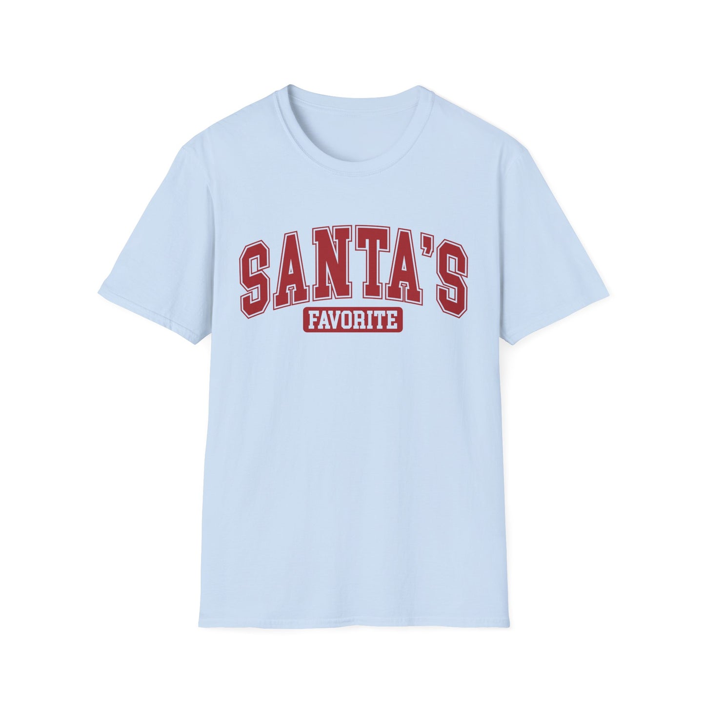 Santa's Favorite T-Shirt — Funny Christmas Holiday Tee