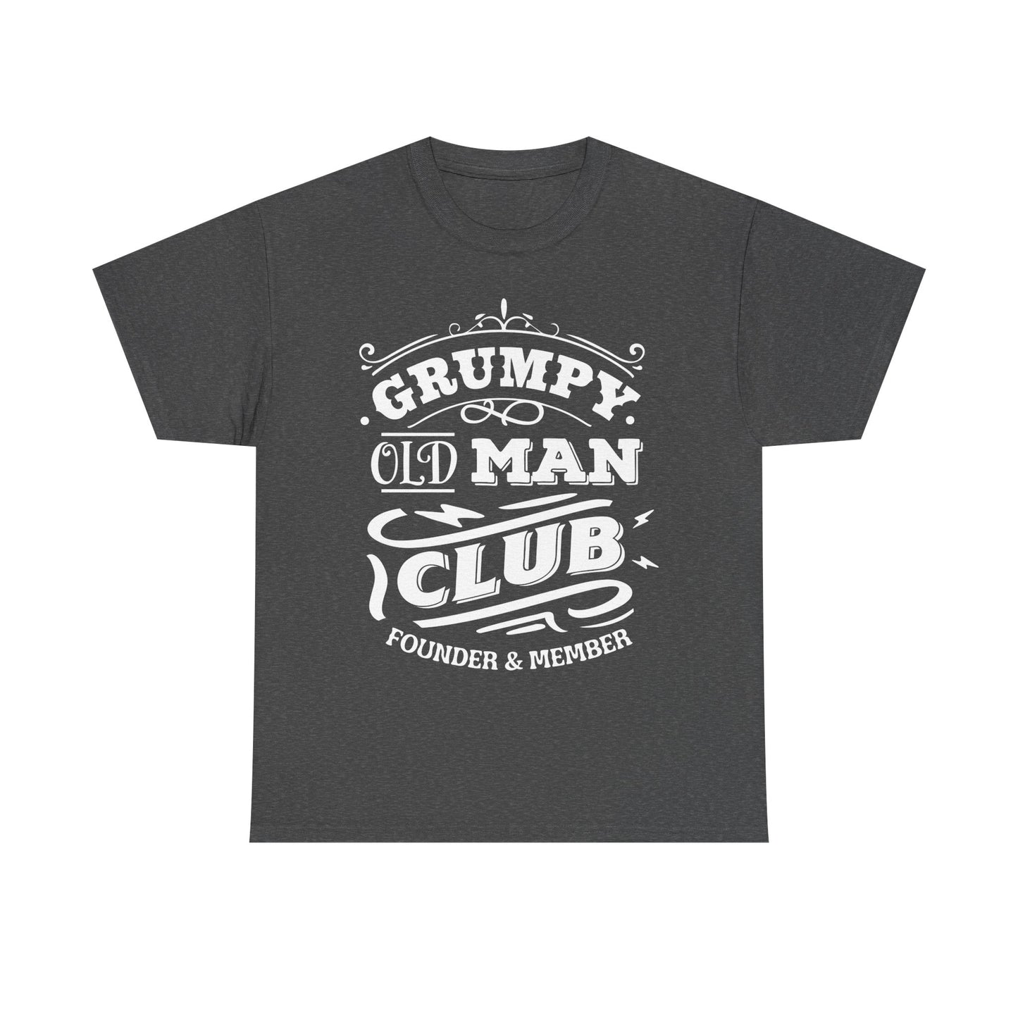 Grumpy Old Man Club Classic Unisex Heavy Cotton Tee for Dads