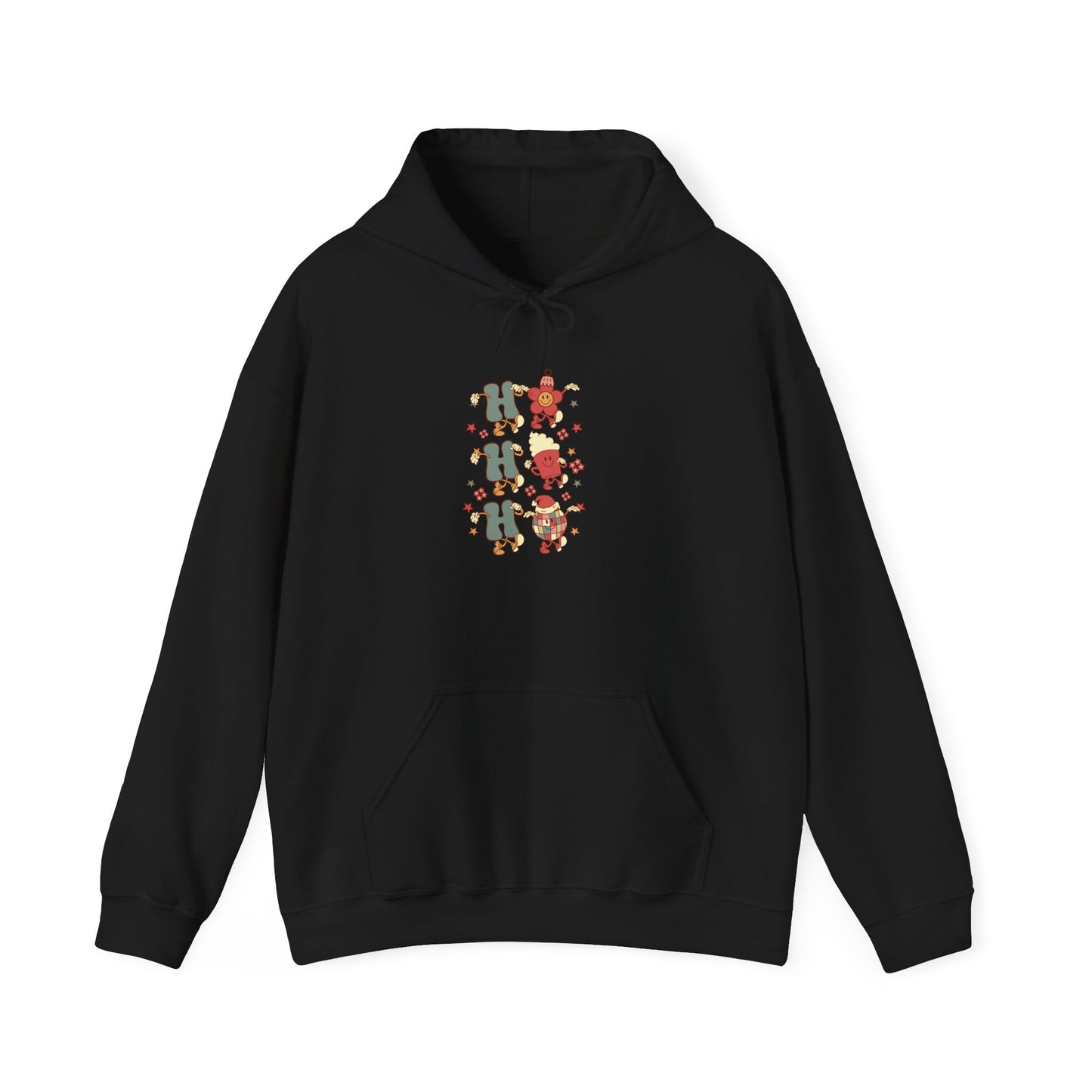 Hoodie - Cute Gingerbread Family Christmas Graphic