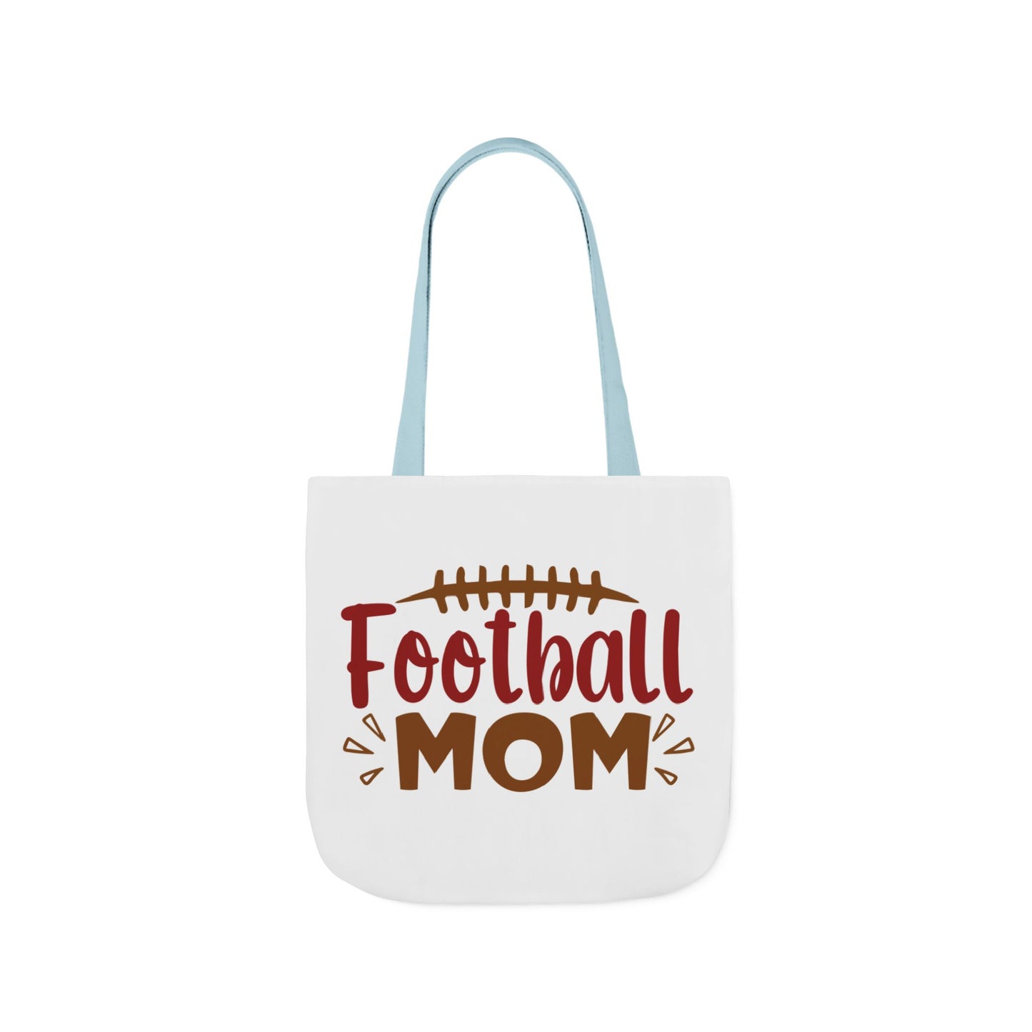 Football Mom Canvas Tote Bag — Game Day Reusable Grocery & Gear Tote