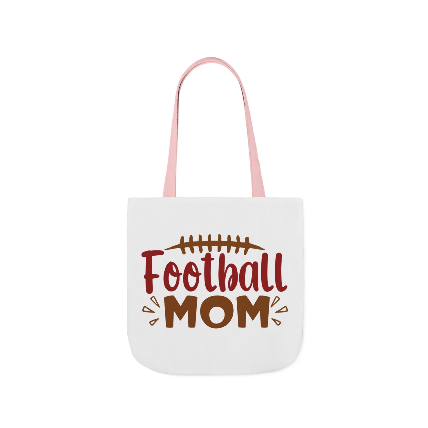 Football Mom Canvas Tote Bag — Game Day Reusable Grocery & Gear Tote