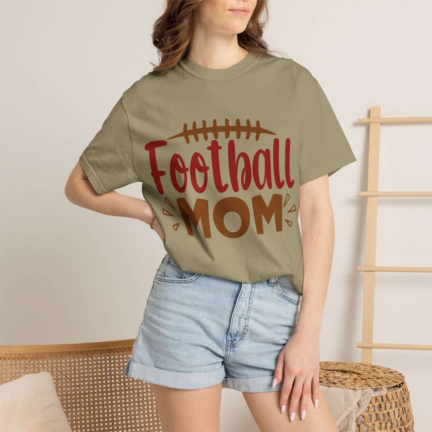 Football Mom T-Shirt — Cheer Squad Game Day Tee
