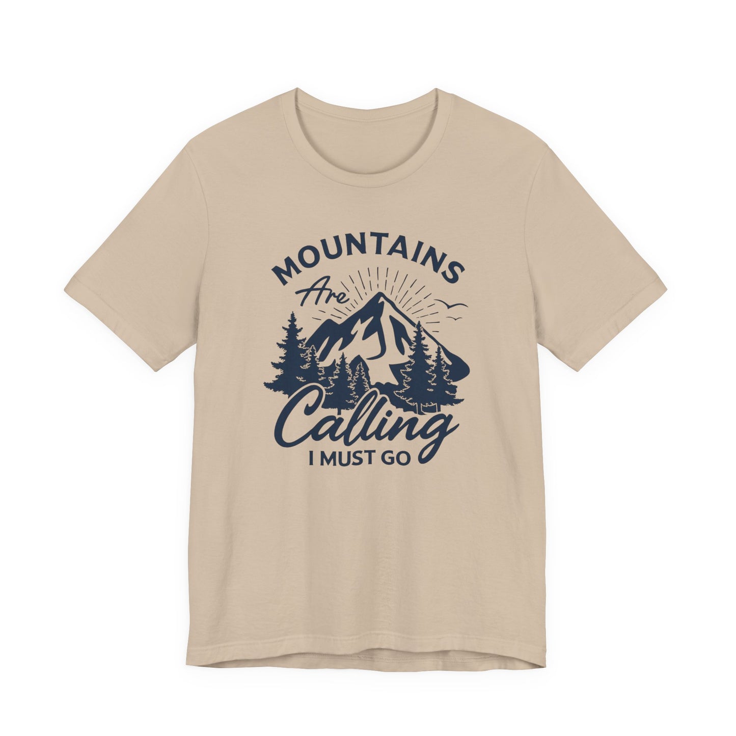 Mountains Are Calling T‑Shirt — Outdoor Adventure Graphic Tee