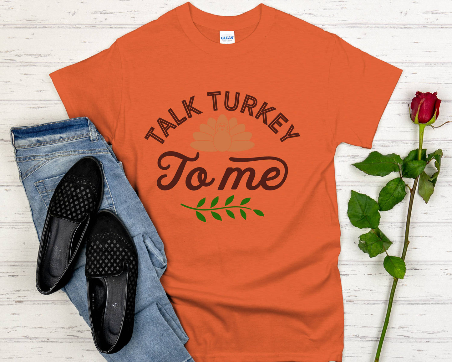 Talk Turkey To Me Unisex Thanksgiving T-Shirt