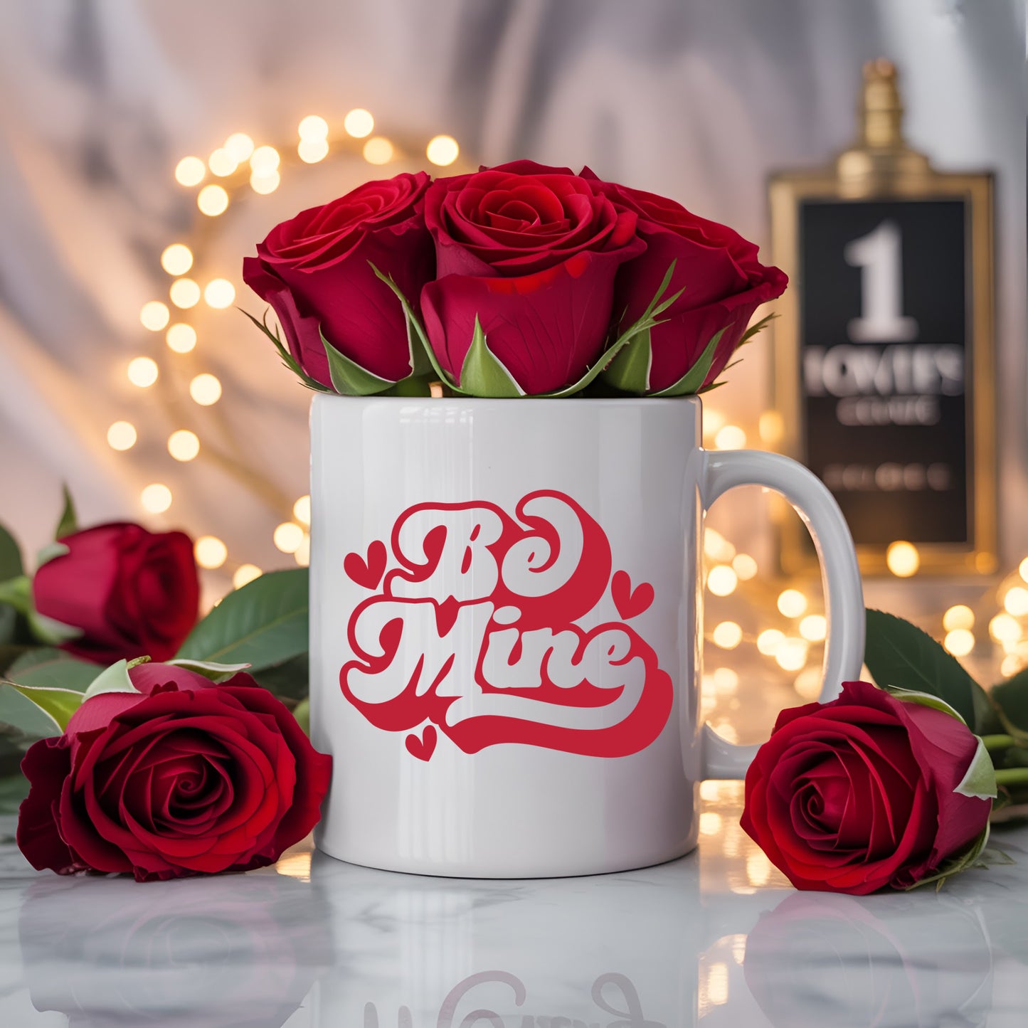 Be Mine Valentine’s Ceramic Mug — Cute 11oz & 15oz Coffee Cup