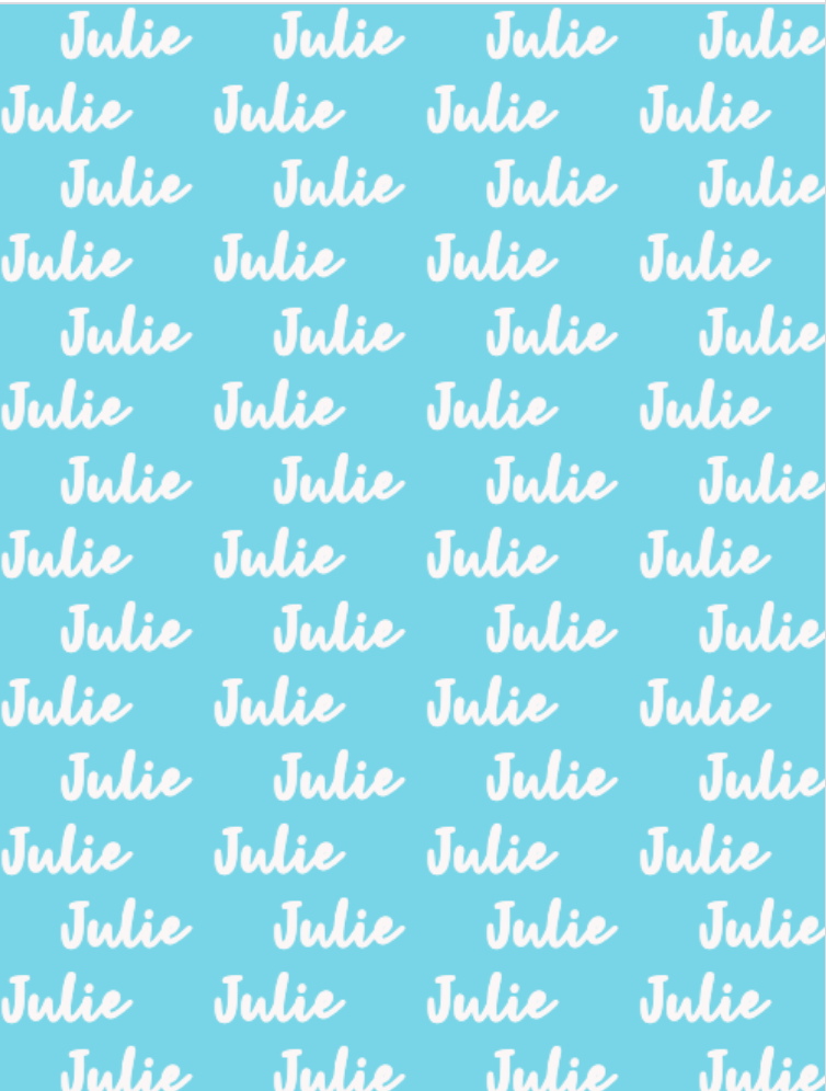 Personalized Custom Name Baby Blanket