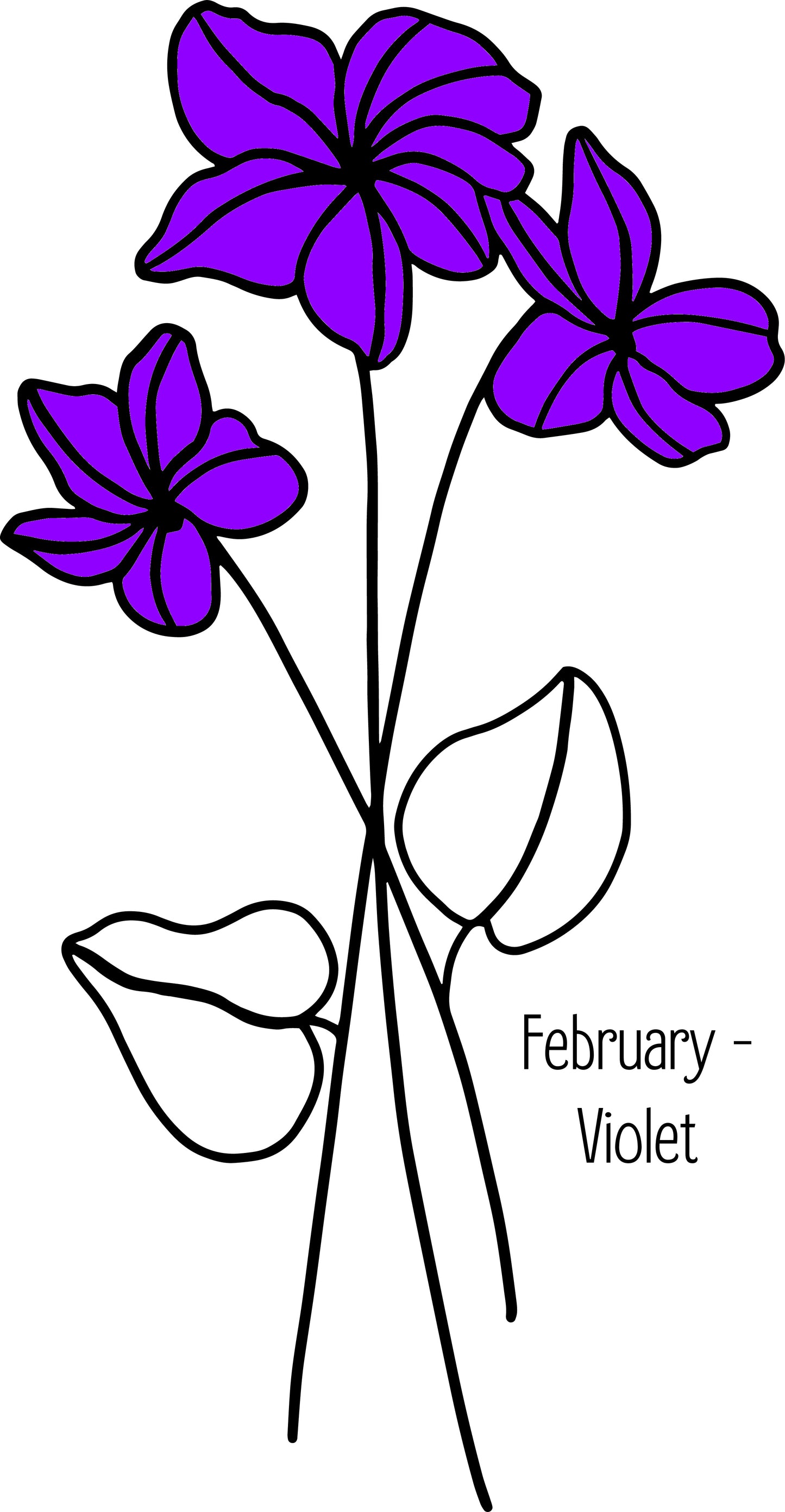 Personalized Birth Flower Tumbler