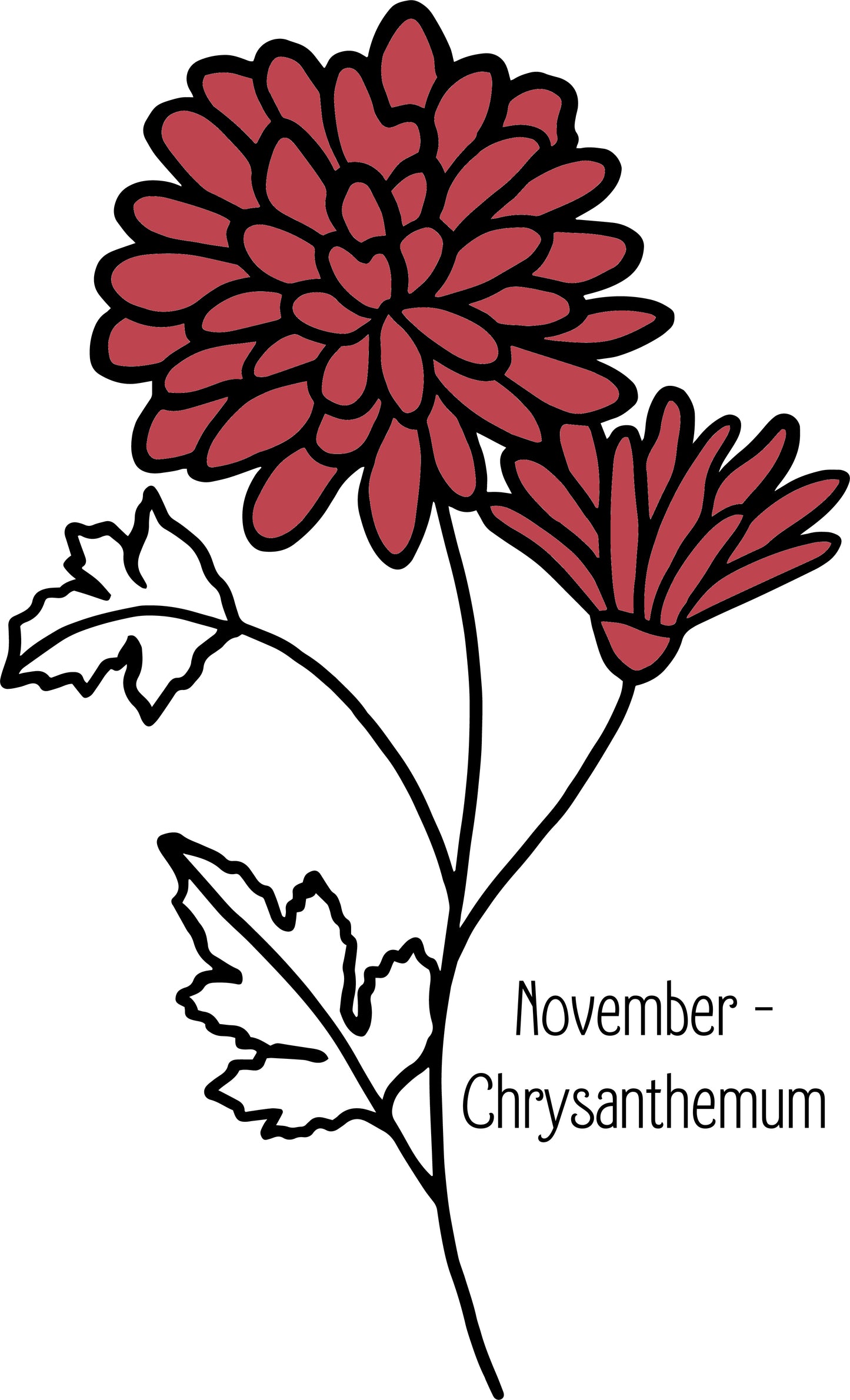 Personalized Birth Flower Tumbler