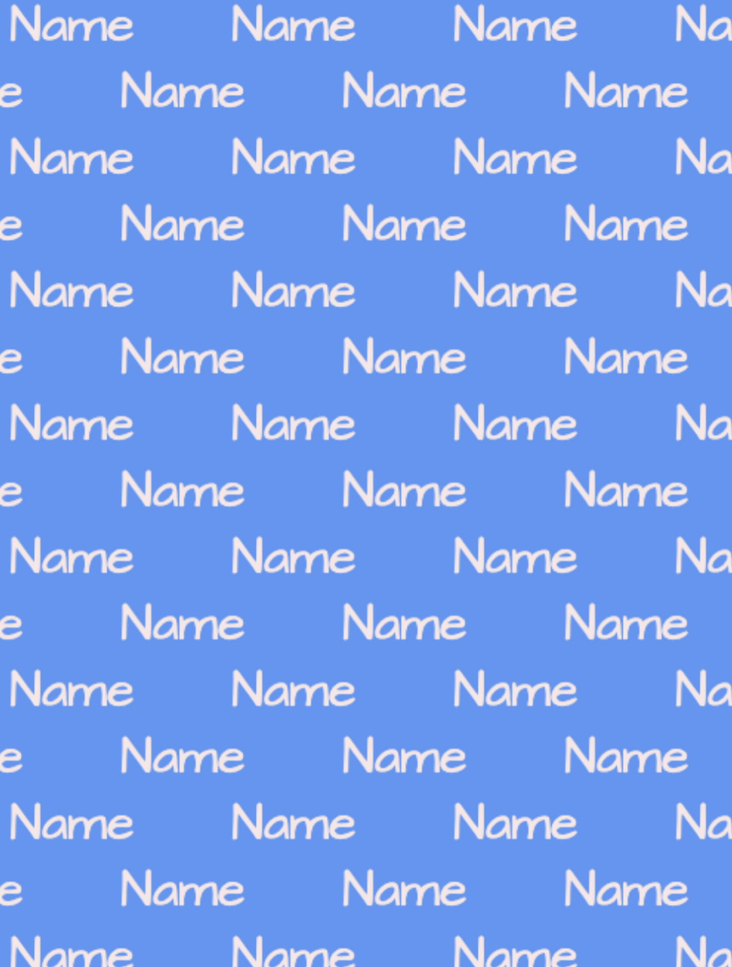 Personalized Custom Name Baby Blanket