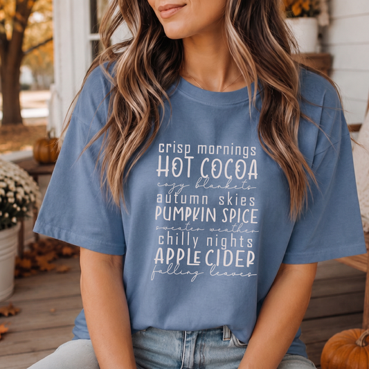 Cozy Fall Autumn Vibes Women's T-Shirt