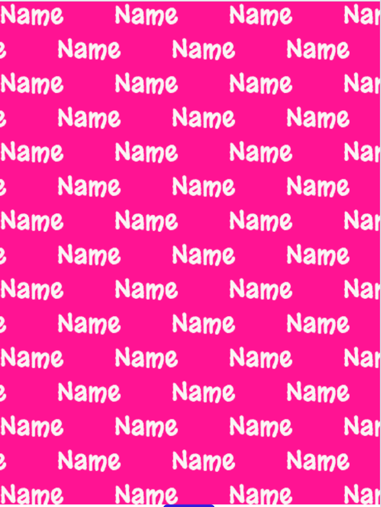 Personalized Custom Name Baby Blanket