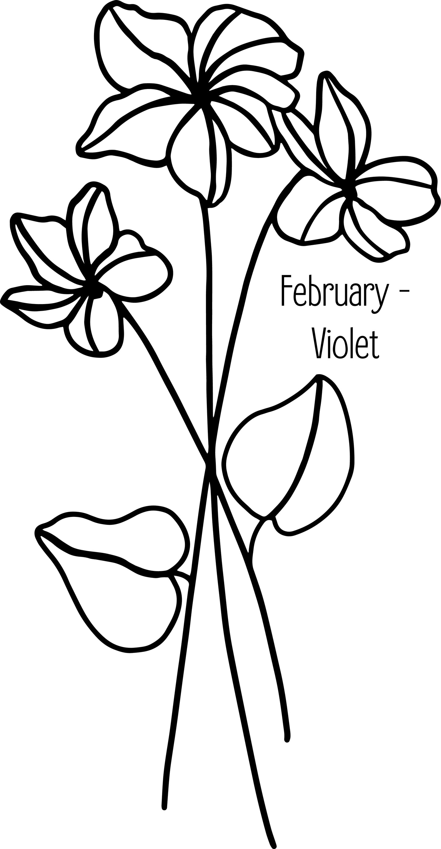 Personalized Birth Flower Tumbler