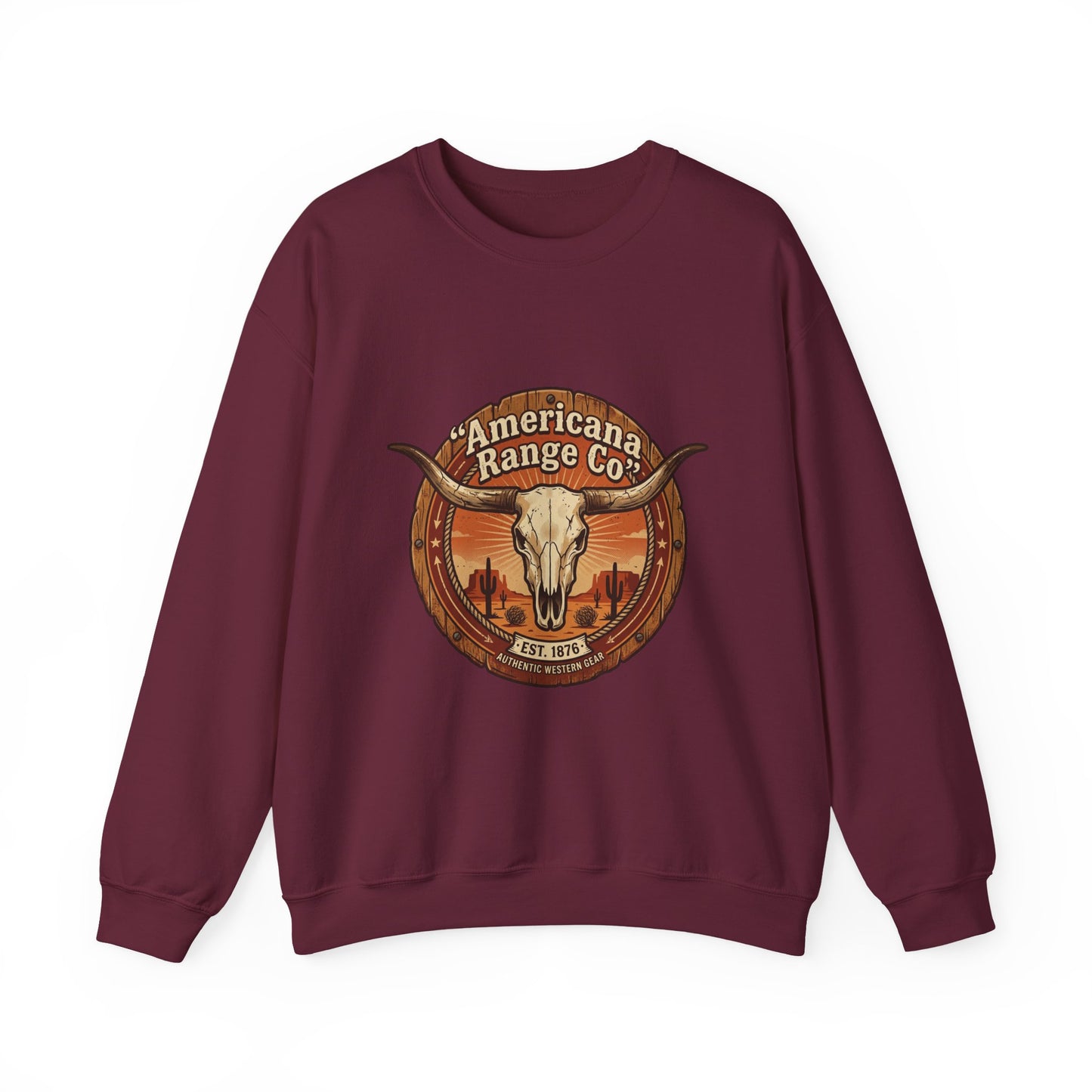 Raised on Dust and Honor Crewneck Sweatshirt | Western, Cowboy, Vintage Americana
