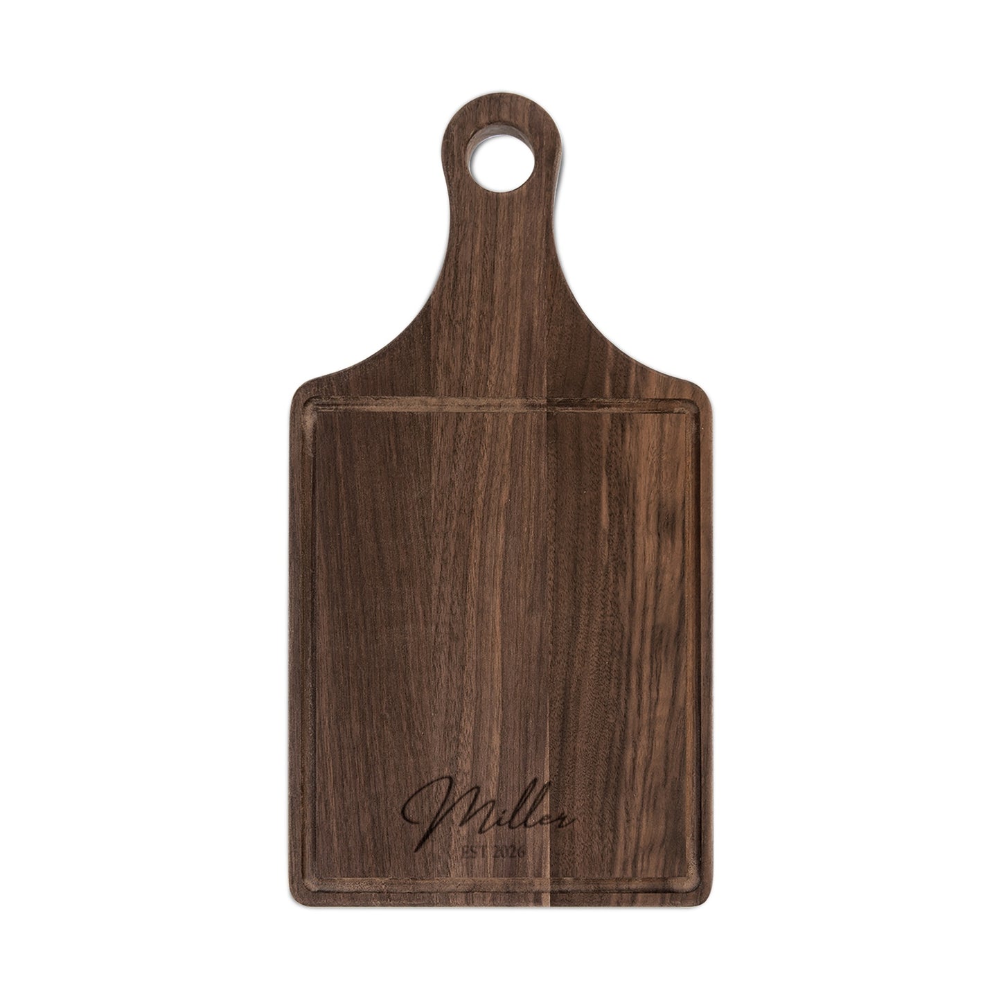 Personalized Hardwood Charcuterie Board - Made in USA