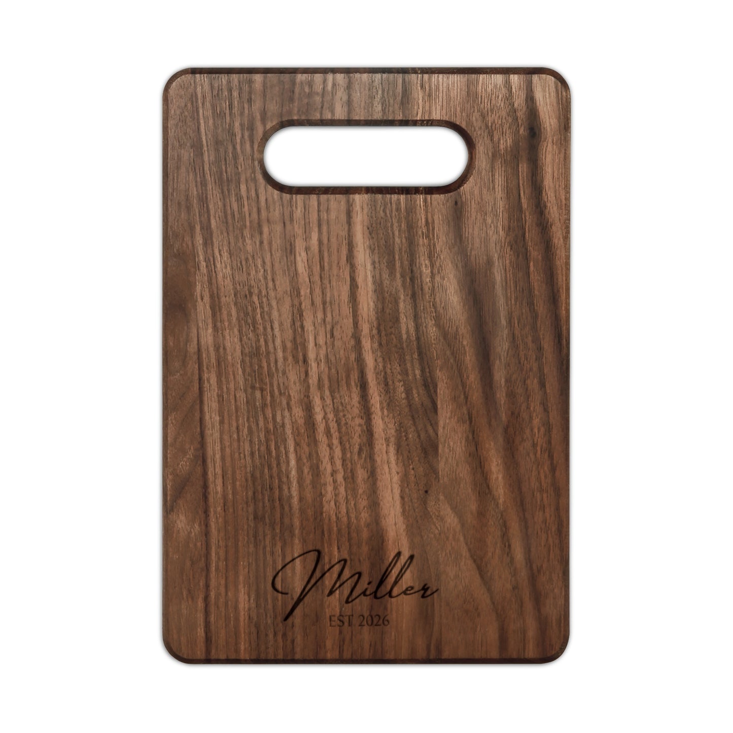 Personalized Hardwood Charcuterie Board - Made in USA
