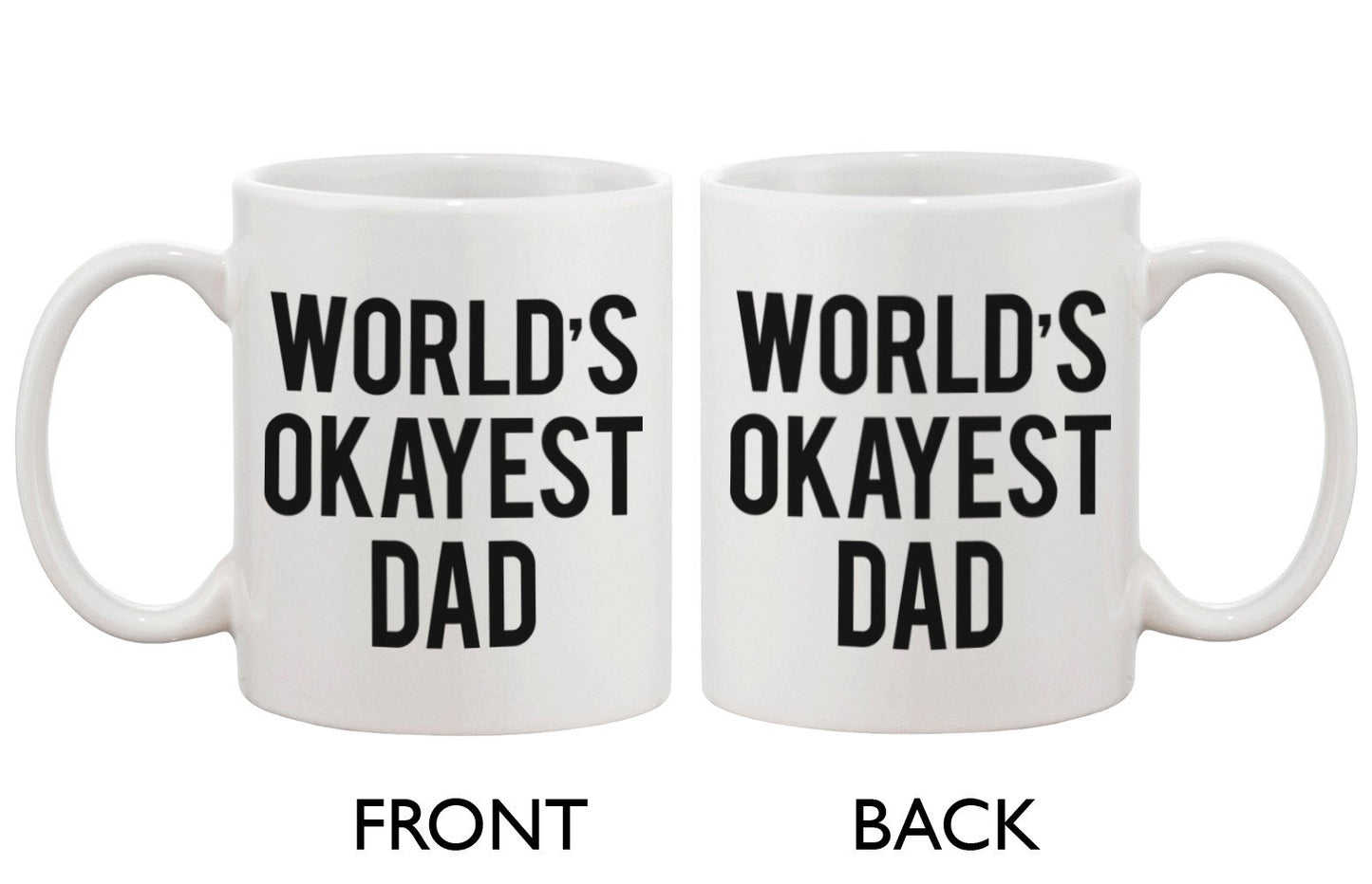 World's Okayest Dad Mug