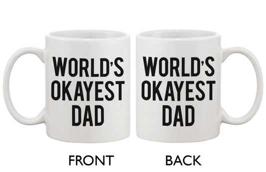 World's Okayest Dad Mug