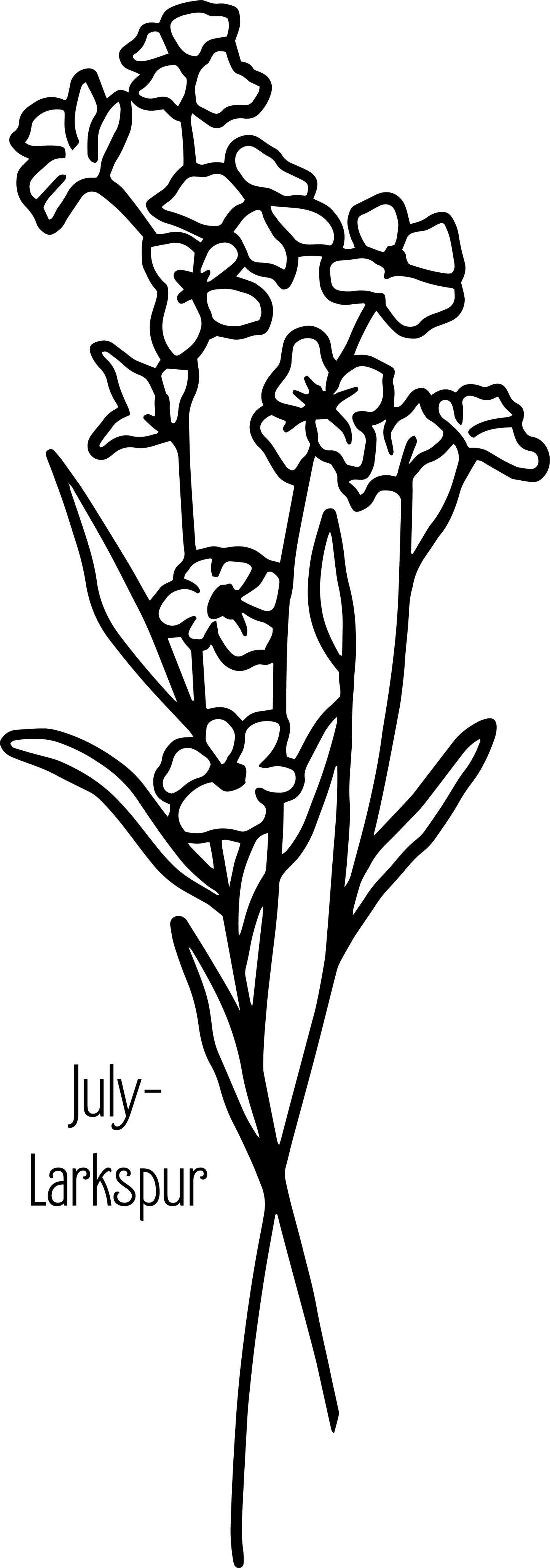 Personalized Birth Flower Tumbler
