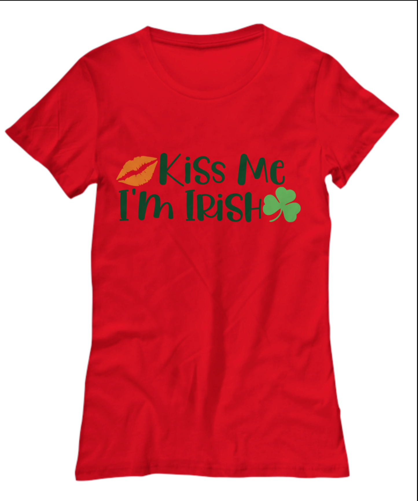 Kiss Me I'm Irish Women's T-Shirts