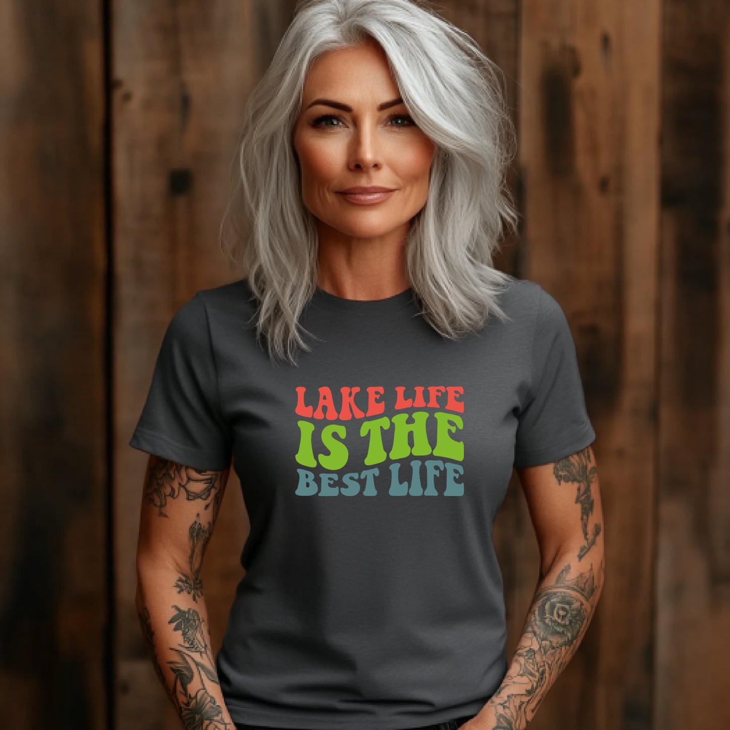 Lake Life Is The Best Life T-Shirt | Lake Cottage Summer Tee